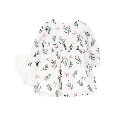 Carter's Child of Mine Baby Girl Dress, 2-Piece, Sizes 0/3-24 Months