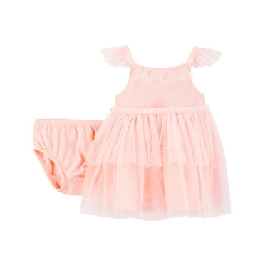 Carter's Child of Mine Baby Girl Dress, 2-Piece, Sizes 0/3-24 Months