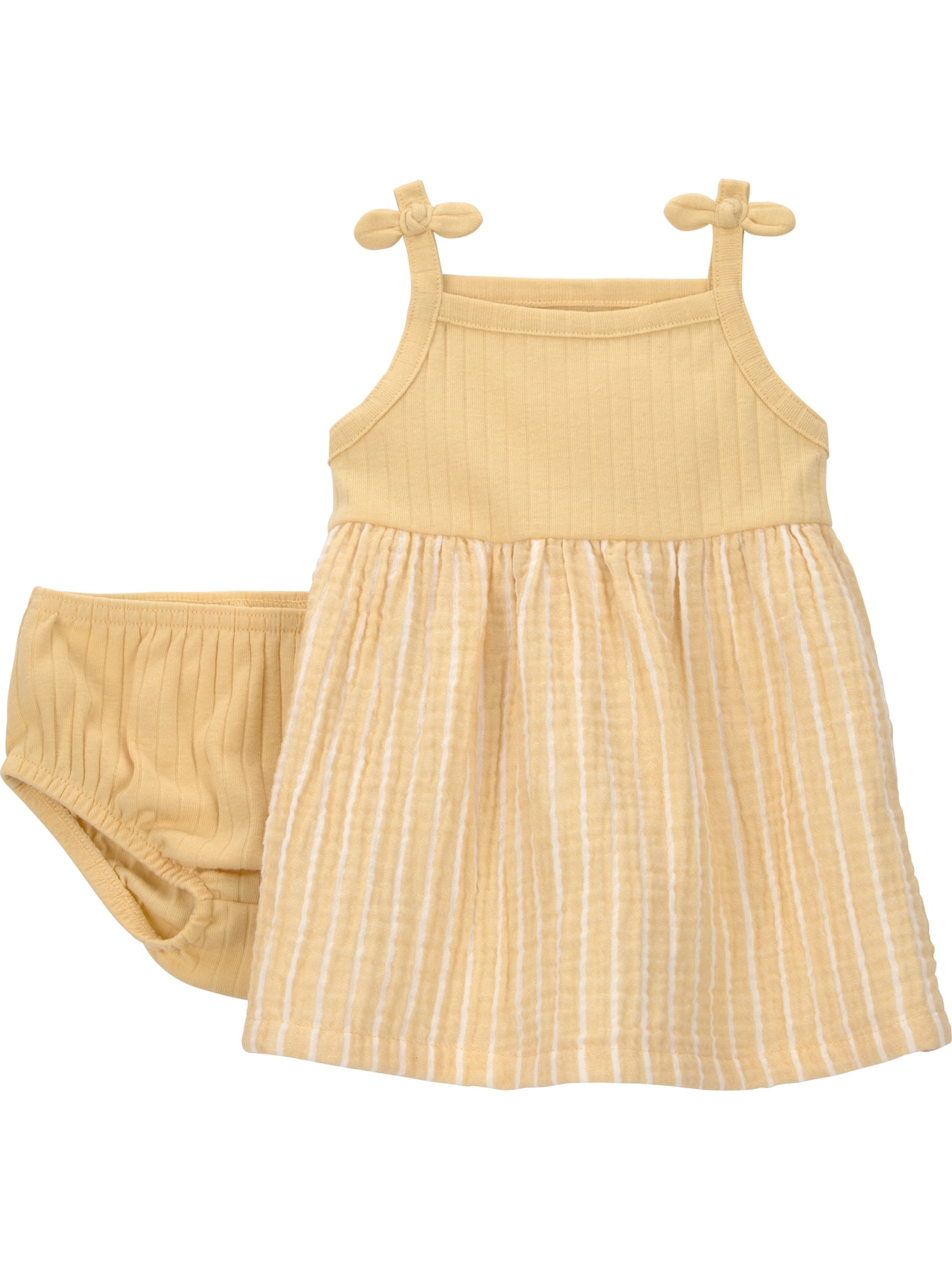 Carter's Child of Mine Baby Girl Dress Set, 2-Piece, Sizes 0/3-24 Months