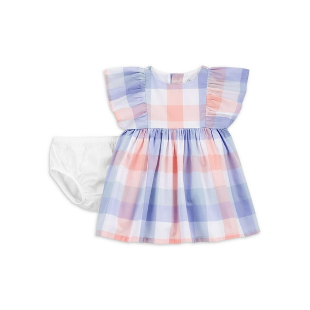 Carter's Child of Mine Baby Girl Dress, 2Piece, Sizes 0/324 Months