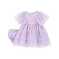thumbnail image 1 of Carter's Child of Mine Baby Girl Dress, 2-Piece, Sizes 0/3-24 Months, 1 of 5