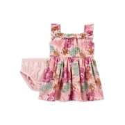Carter's Child of Mine Baby Girl Dress, 2-Piece, Sizes 0/3-24 Months