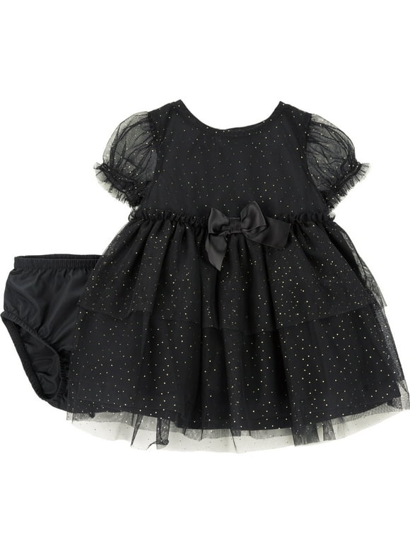 Baby Girl Dress, 2-Piece, Sizes 0/3-24 Months