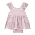 thumbnail image 1 of Carter's Child of Mine Baby Girl Dress, One-Piece, Sizes 0/3-24 Months, 1 of 8
