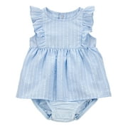 CARTER'S CHILD OF MINE Baby Girl Dress, One-Piece, Sizes Newborn-12 Months