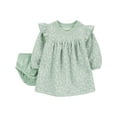 thumbnail image 1 of Carter's Child of Mine Baby Girl Dress Set, 2-Piece, Sizes 0/3-24 Months, 1 of 5
