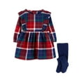 thumbnail image 1 of Carter's Child of Mine Baby Girl Dress Set, 2-Piece, Sizes 0/3-24 Months, 1 of 4