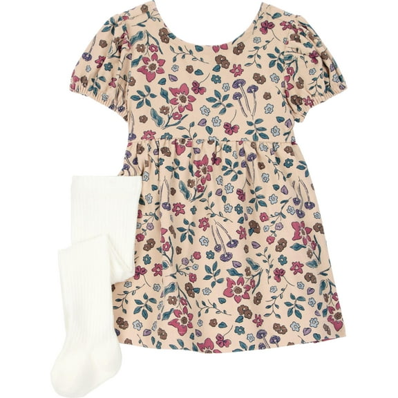 Carter's Child of Mine Baby Girl Dress Set, 2-Piece, Sizes 0/3-24 Months