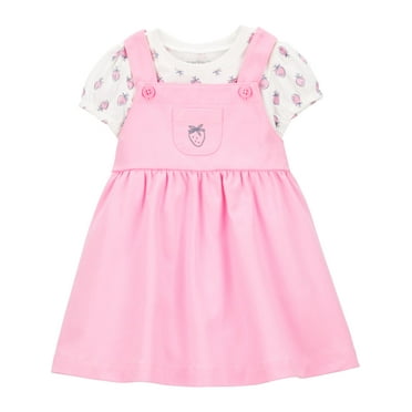 Carter's Child of Mine Baby Girl Dress Set, 2-Piece, Sizes 0/3-24 Months