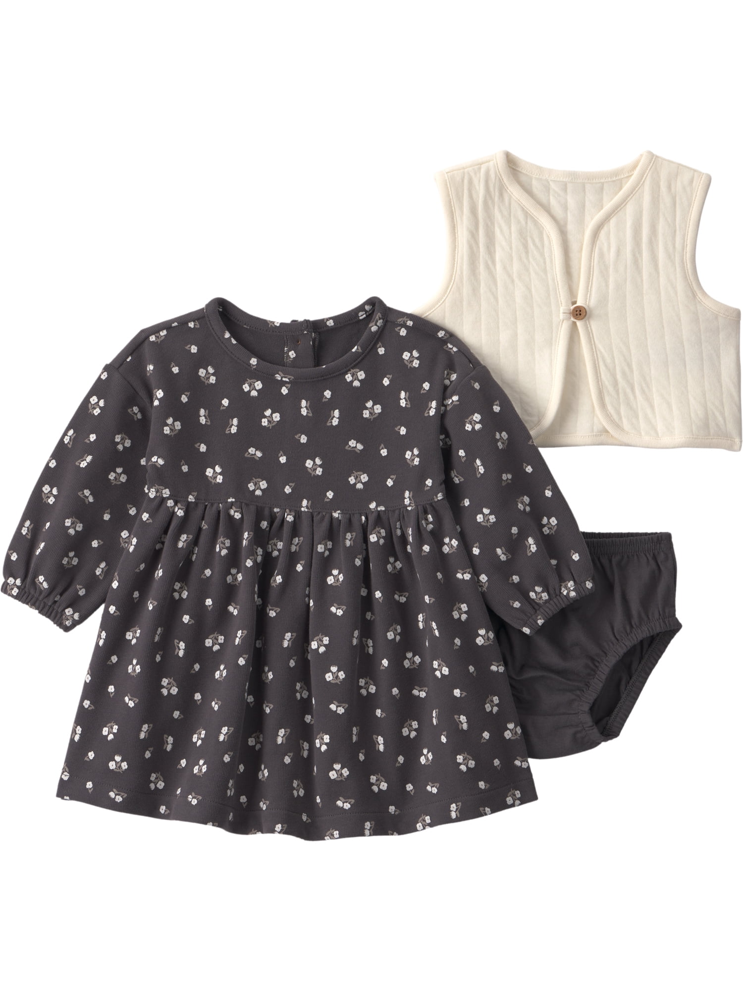 Carter's Child of Mine Baby Girl Dress Set, 3-Piece, Sizes 0/3-24 Months