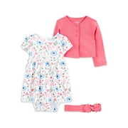 Carter's Child of Mine Baby Girl Dress Set, 3-Piece, Sizes Preemie-6/9 Months