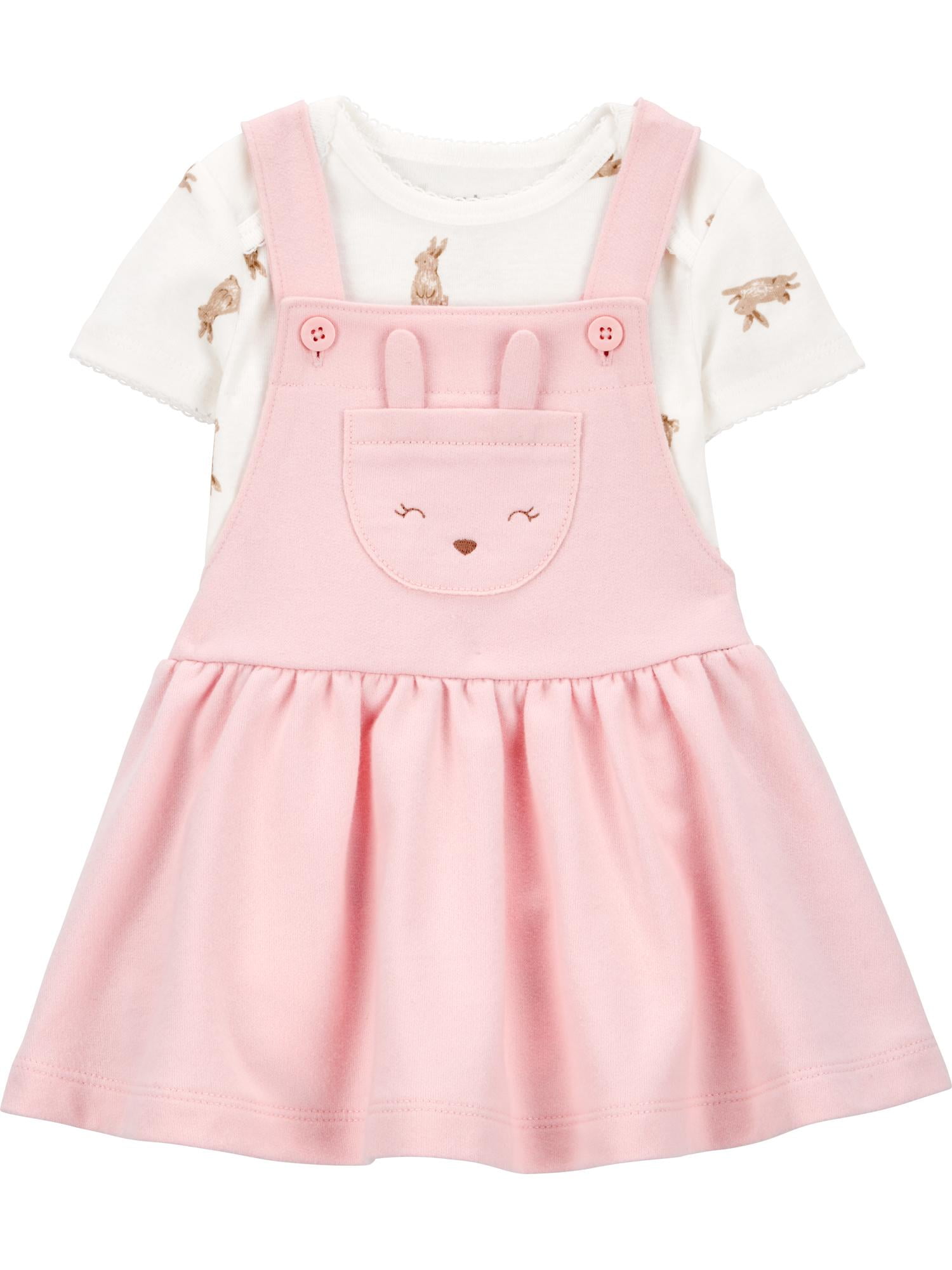 Carter's Child of Mine Baby Girl Easter Dress Set, 2-Piece, Sizes