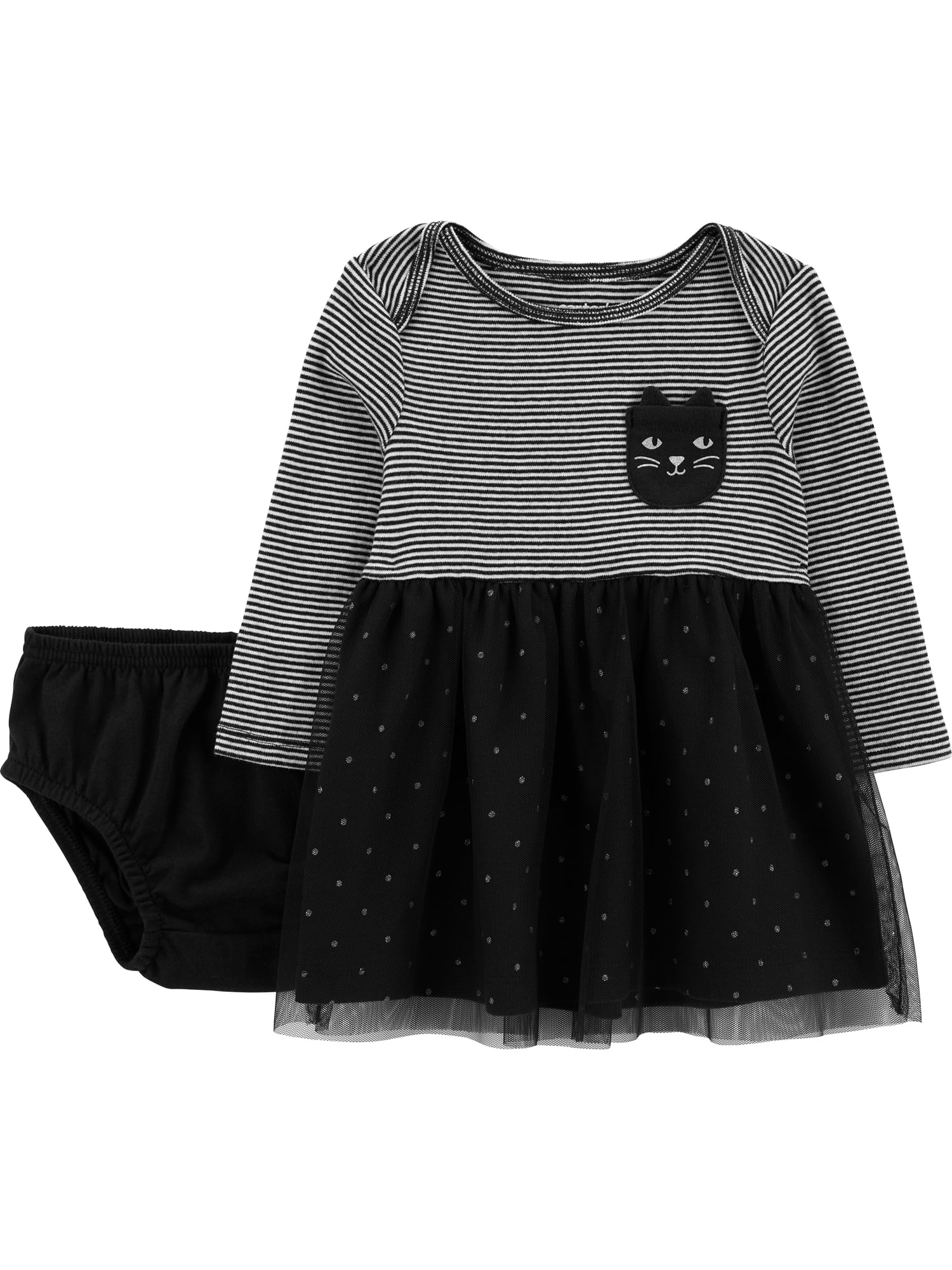 Baby Girl Halloween Dress, 2-Piece, Sizes Newborn-12 Months