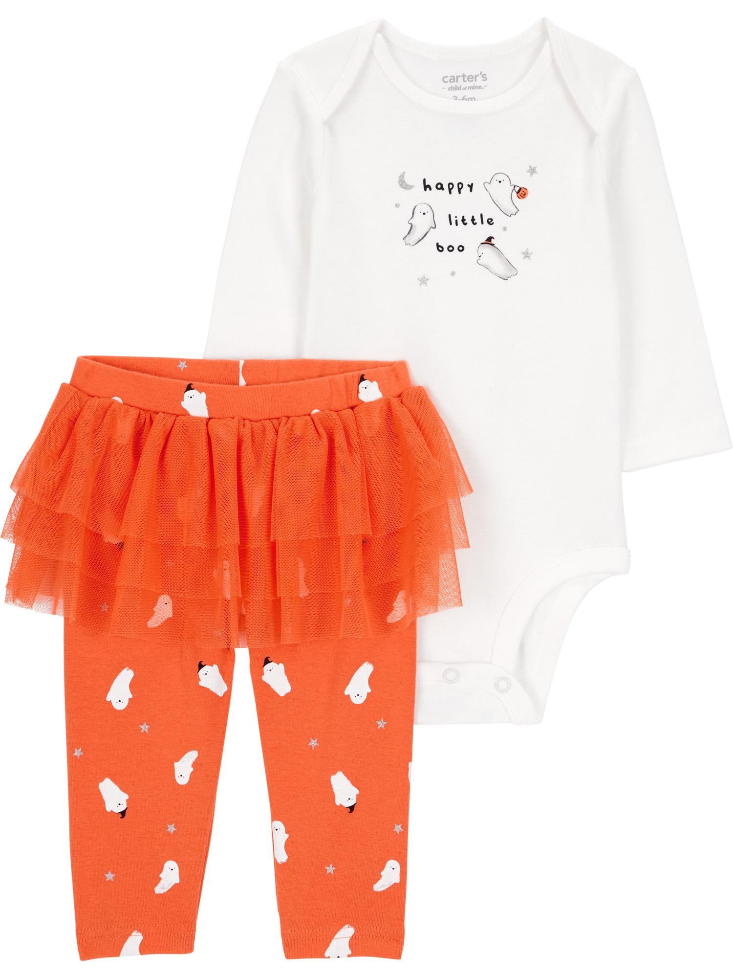Baby Girl Halloween Outfit Set, 2-Piece, Sizes Newborn-12 Months