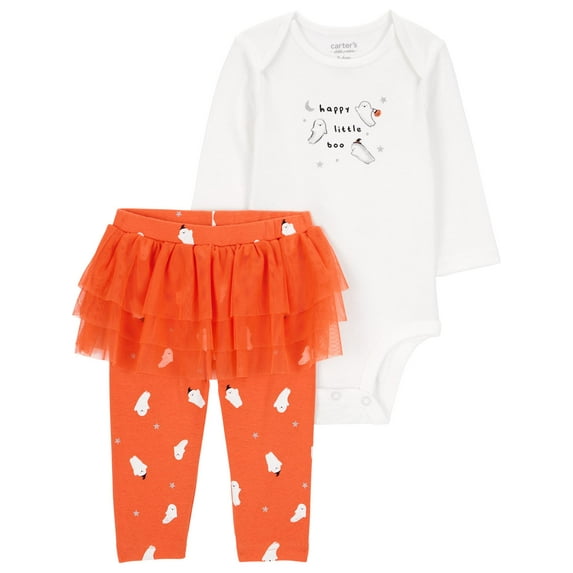 Carter's Child of Mine Baby Girl Halloween Outfit Set, 2-Piece, Sizes Newborn-12 Months