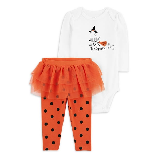 Carter's Child of Mine Baby Girl Halloween Tutu Set, 2-Piece