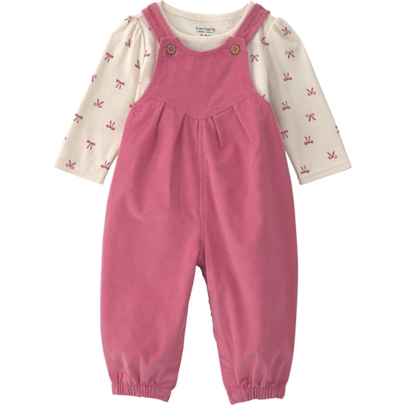 Carter's Child of Mine Baby Girl Jumper Set, 2-Piece, Sizes 0/3 - 24 Months