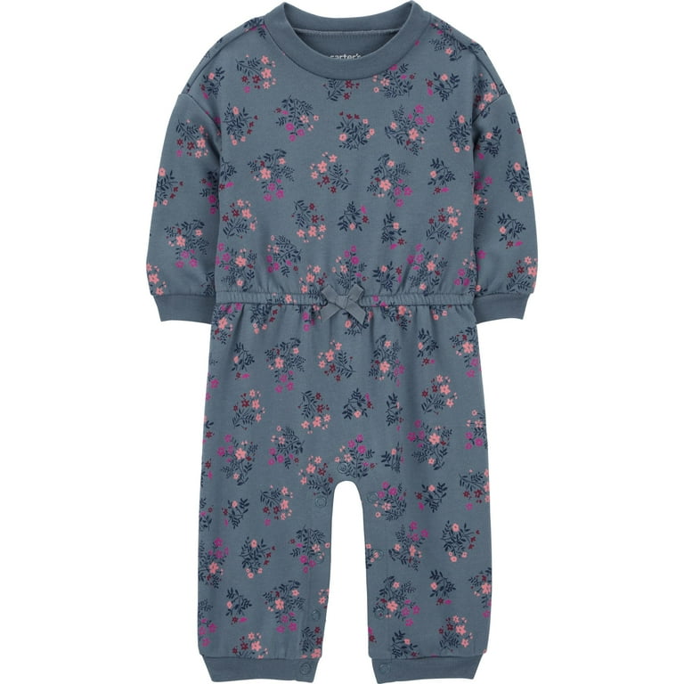 Carters baby girl jumpsuit on sale