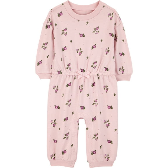 Carter's Child of Mine Baby and Toddler Girl Jumpsuit, Sizes 0/3-24 Months