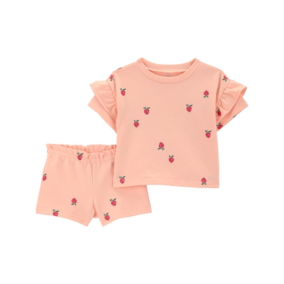 Carter's Child of Mine Baby Girl Outfit Set, 2-Piece, Sizes 0/3-24 Months