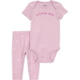 thumbnail image 1 of Carter's Child of Mine Baby Girl Outfit Set, 2-Piece, Sizes 0/3-24 Months, 1 of 5