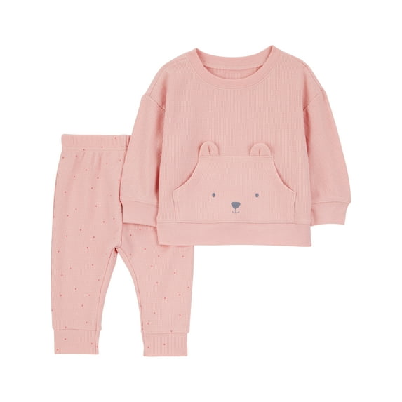 Carter's Child of Mine Baby Girl Outfit Set, 2-Piece, Sizes 0/3-24 Months