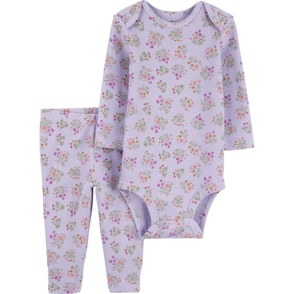 Carter's Child of Mine Baby Girl Outfit Set, 2-Piece, Sizes 0/3-24 Months