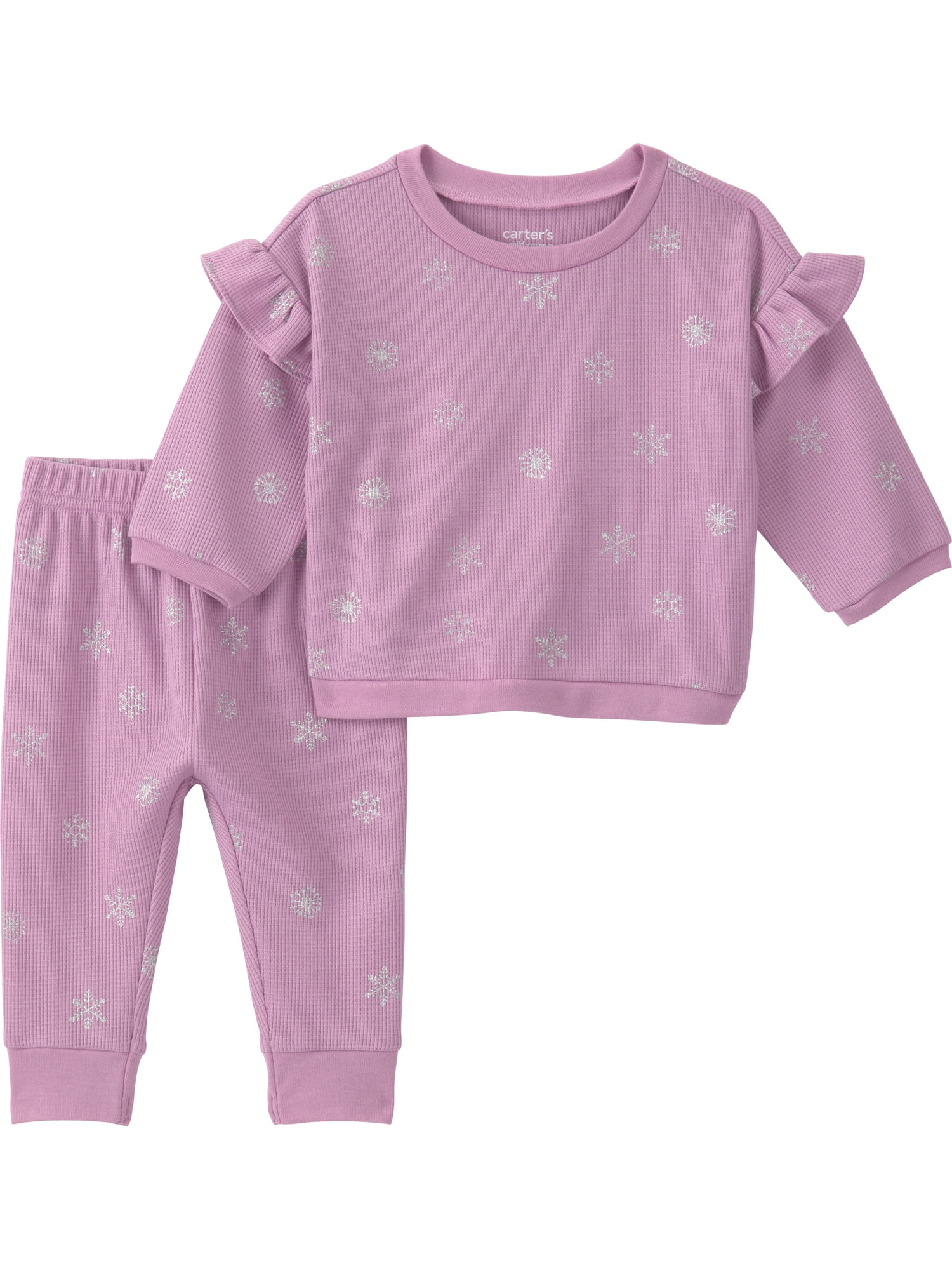 Carter's Child of Mine Baby Girl Outfit Set, 2-Piece, Sizes 0/3-24 Months
