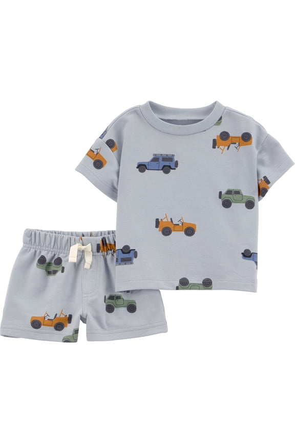 Baby Girl Outfit Set, 2-Piece, Sizes 0/3-24 Months