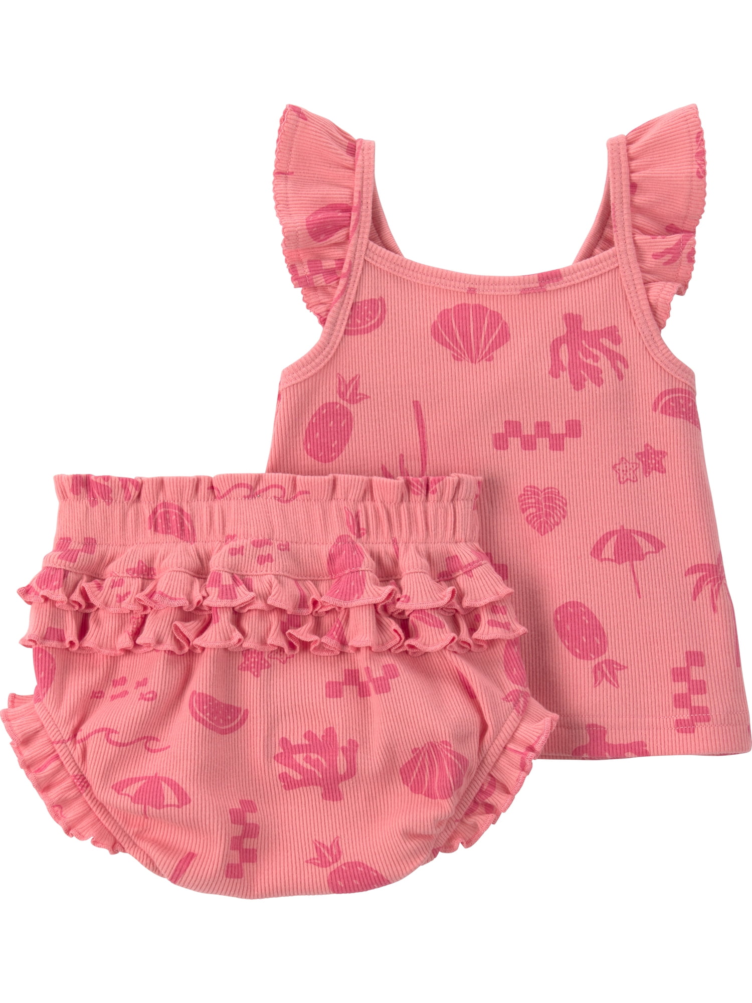 Carter's Child of Mine Baby Girl Outfit Set, 2-Piece, Sizes 0/3-24 Months