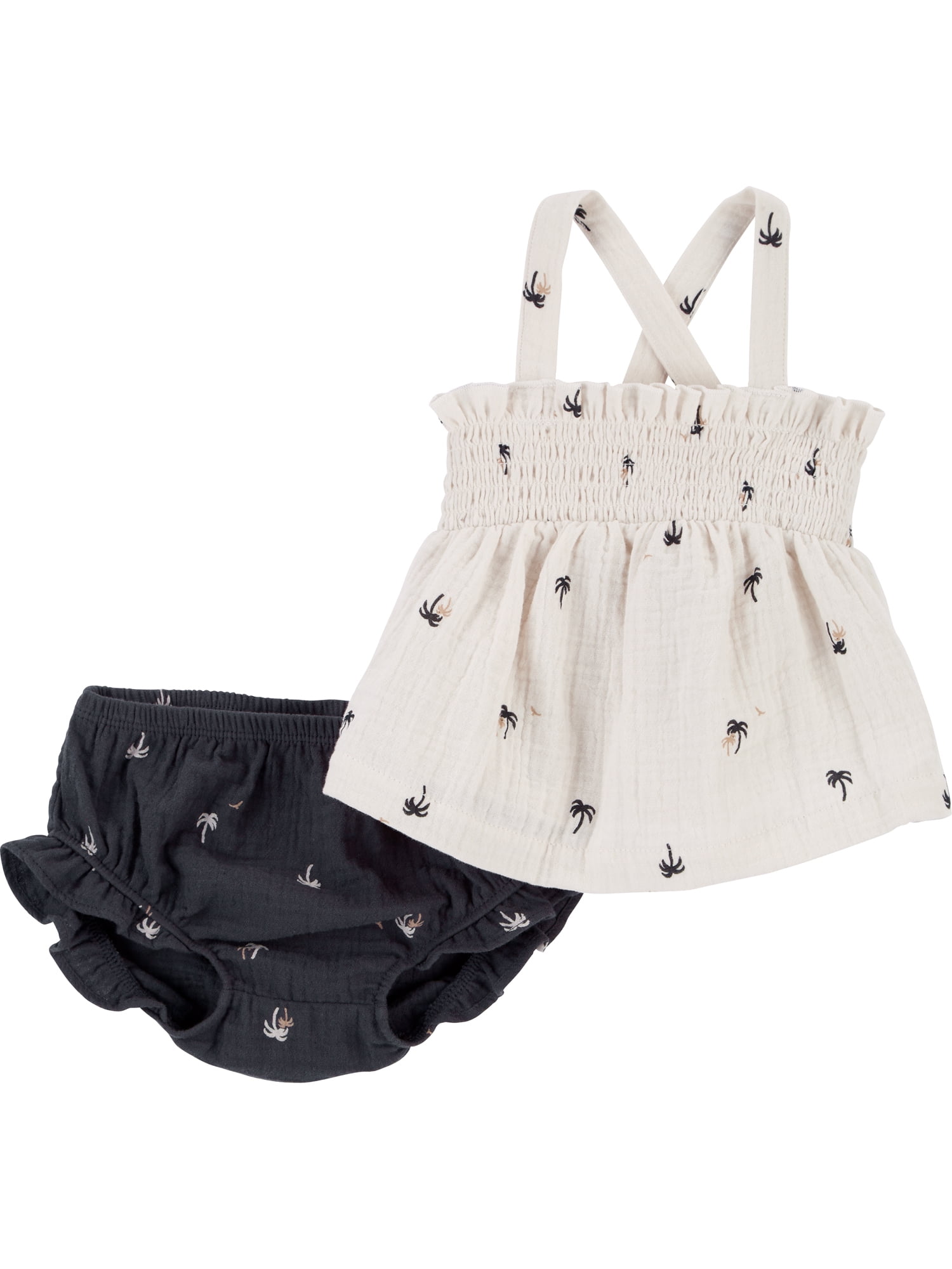 Carter's Child of Mine Baby Girl Outfit Set, 2-Piece, Sizes 0/3-24 Months