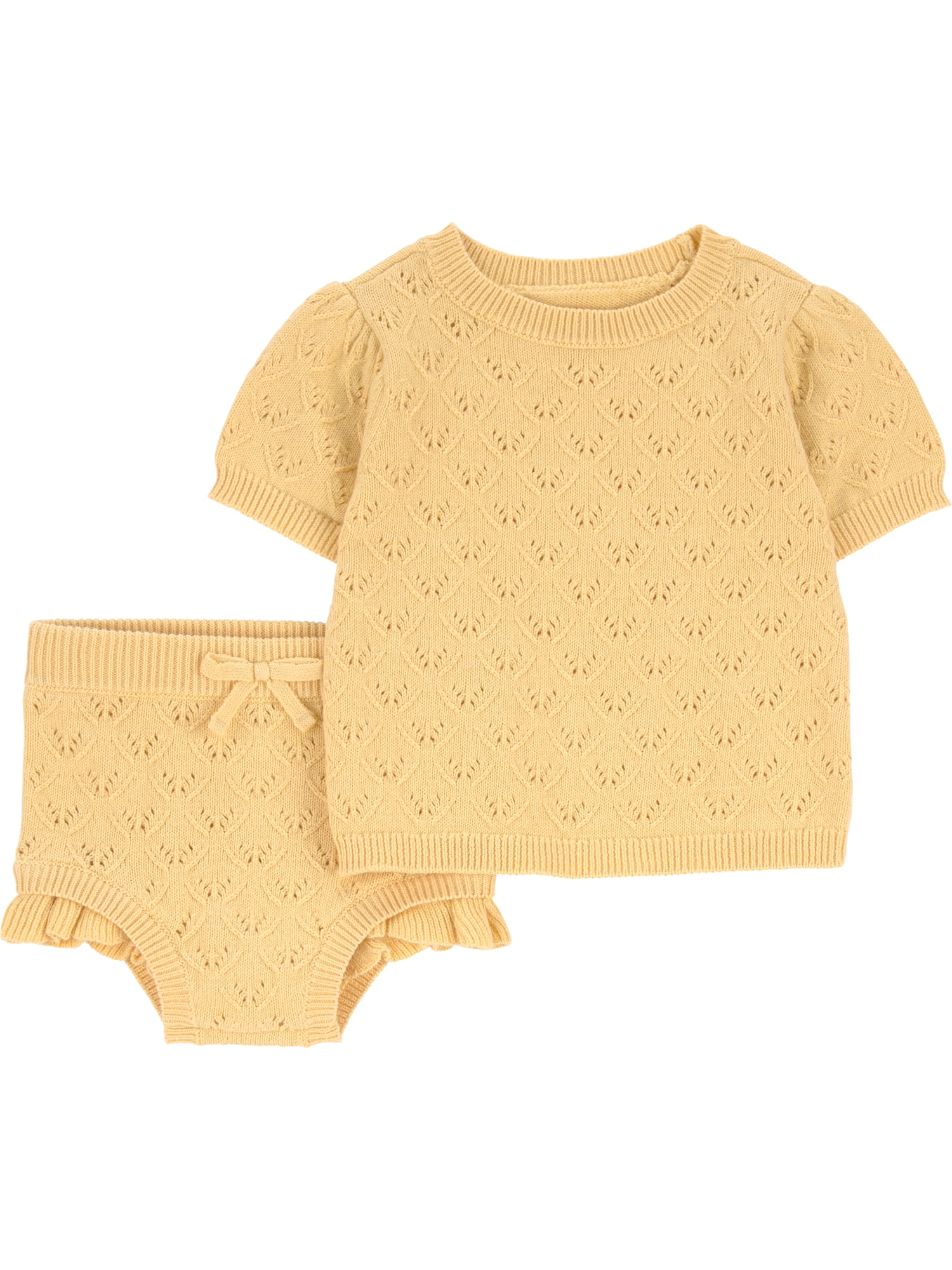 Carter's Child of Mine Baby Girl Outfit Set, 2-Piece, Sizes 0/3-24 Months