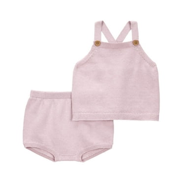 Carter's Child of Mine Baby Girl Outfit Set, 2-Piece, Sizes 0/3-24 Months