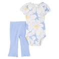 thumbnail image 1 of Carter's Child of Mine Baby Girl Outfit Set, 2-Piece, Sizes 0/3-24 Months, 1 of 5