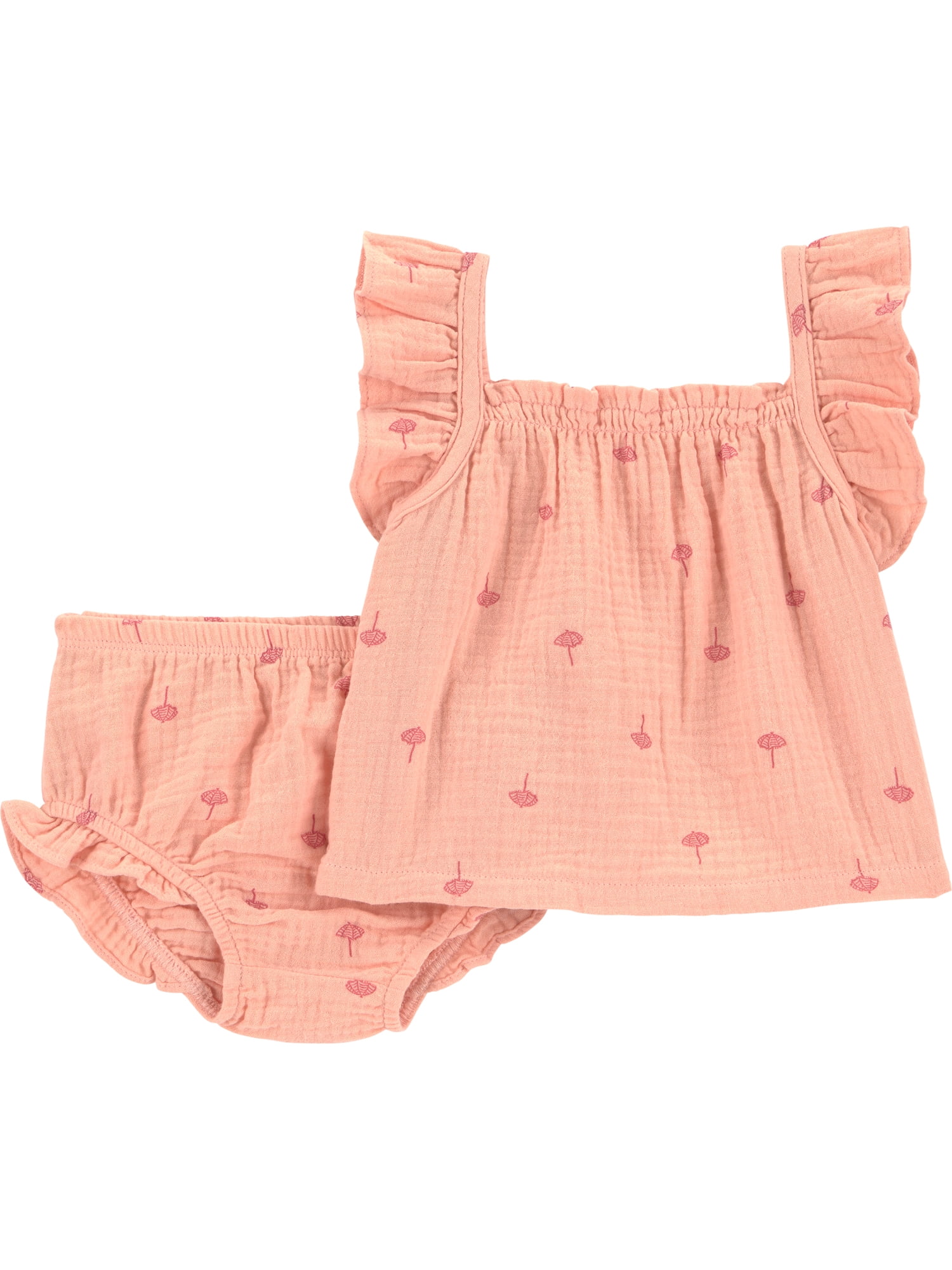 Carter's Child of Mine Baby Girl Outfit Set, 2-Piece, Sizes 0/3-24 Months