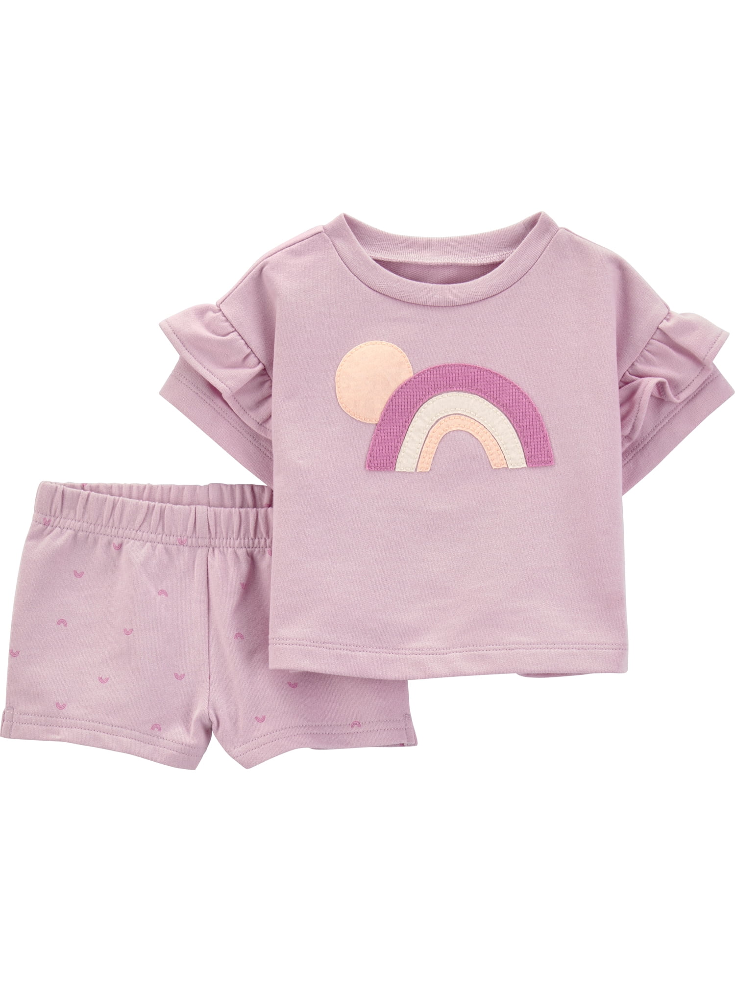 Carter's Child of Mine Baby Girl Outfit Set, 2-Piece, Sizes 0/3-24 Months
