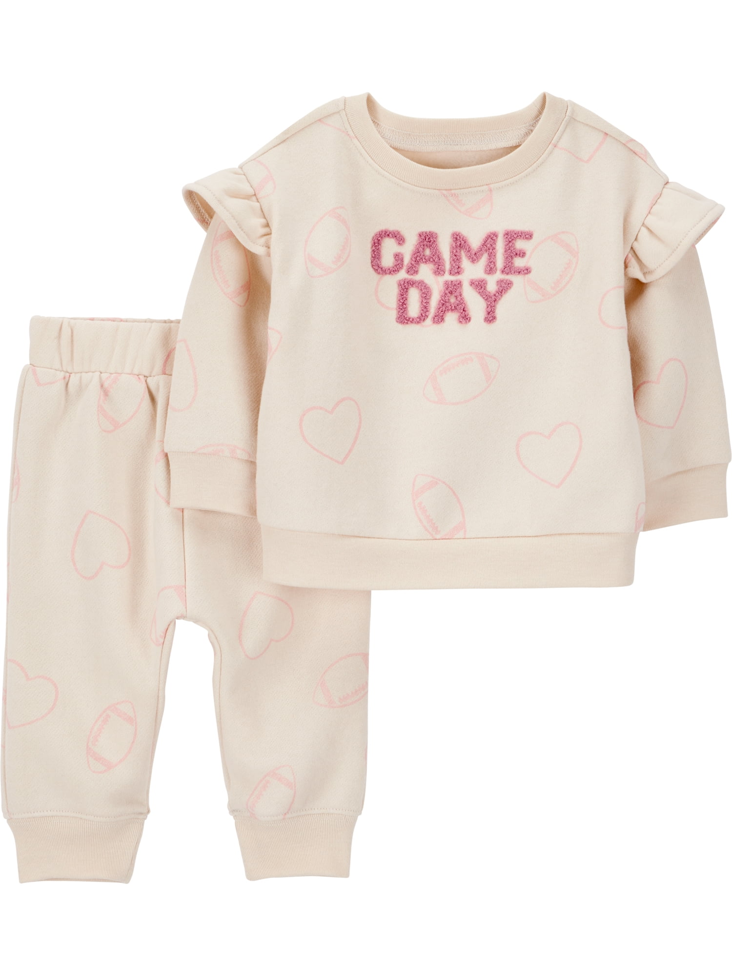 Carter's Child of Mine Baby Girl Outfit Set, 2-Piece, Sizes 0/3-24 Months