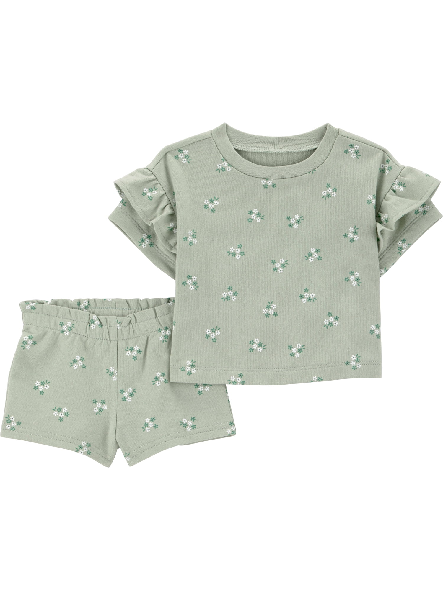 Carter's Child of Mine Baby Girl Outfit Set, 2-Piece, Sizes 0/3-24 Months