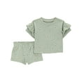 thumbnail image 1 of Carter's Child of Mine Baby Girl Outfit Set, 2-Piece, Sizes 0/3-24 Months, 1 of 5