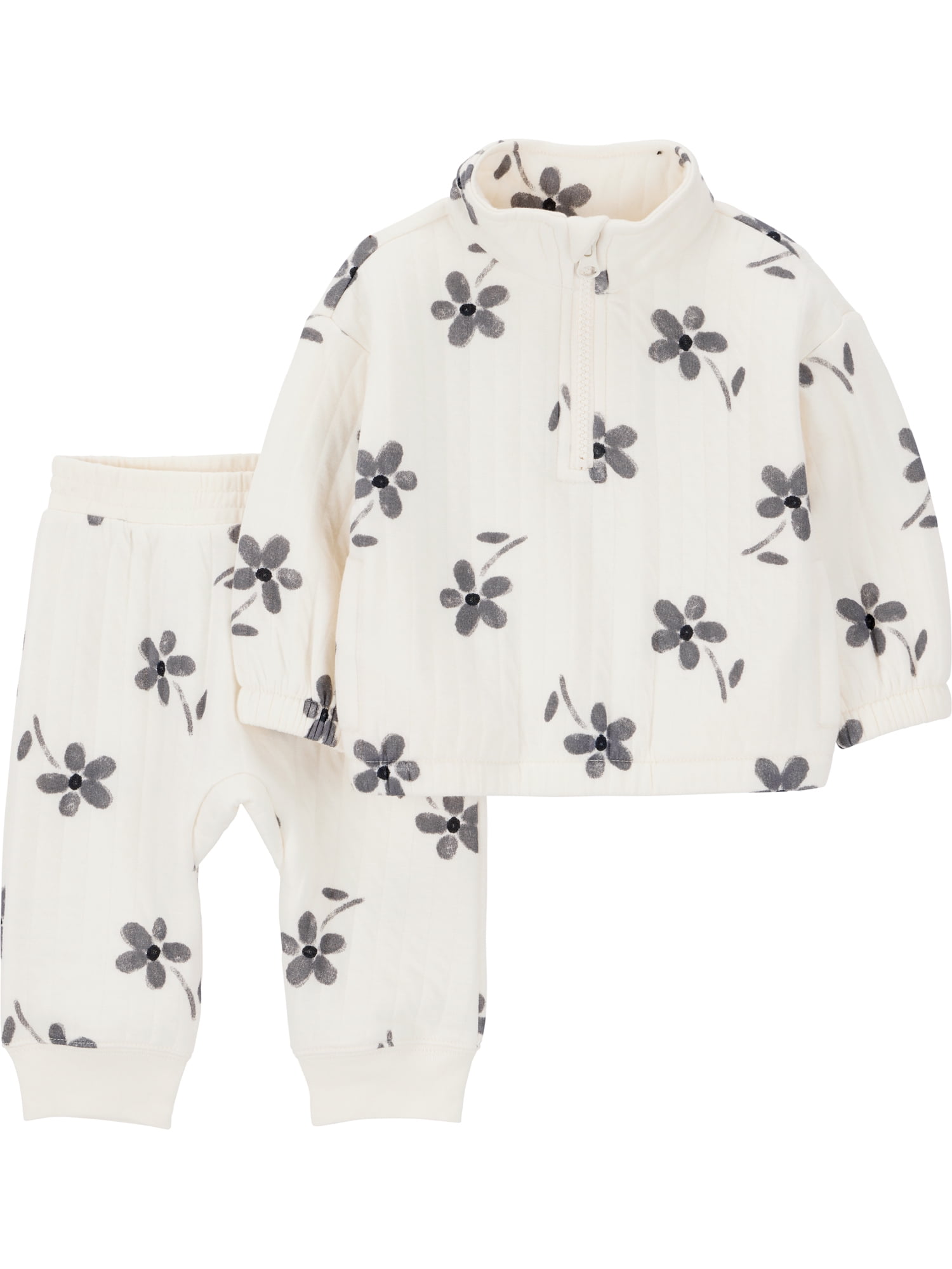 Carter's Child of Mine Baby Girl Outfit Set, 2-Piece, Sizes 0/3-24 Months
