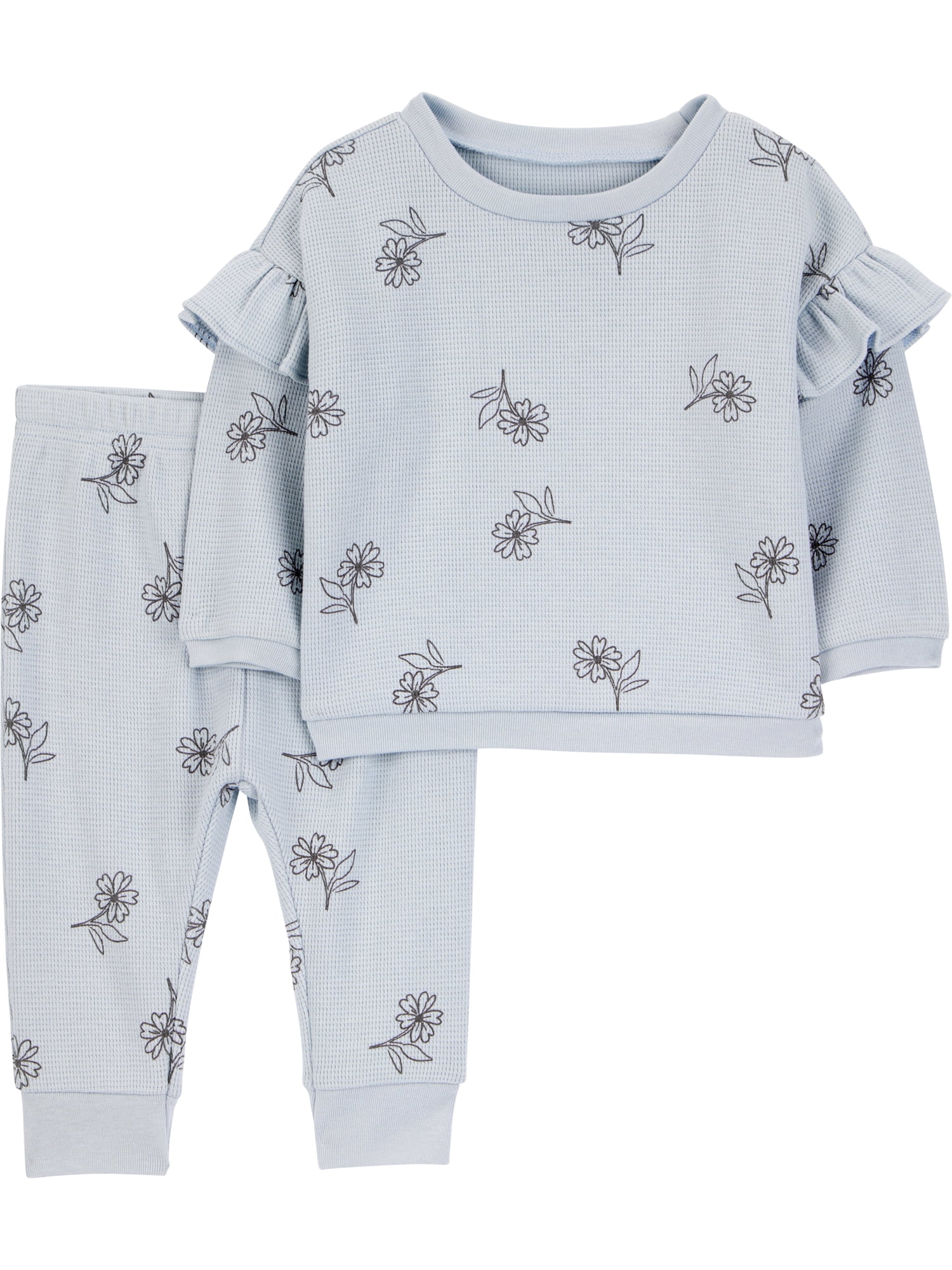 Carter's Child of Mine Baby Girl Outfit Set, 2-Piece, Sizes 0/3-24 Months