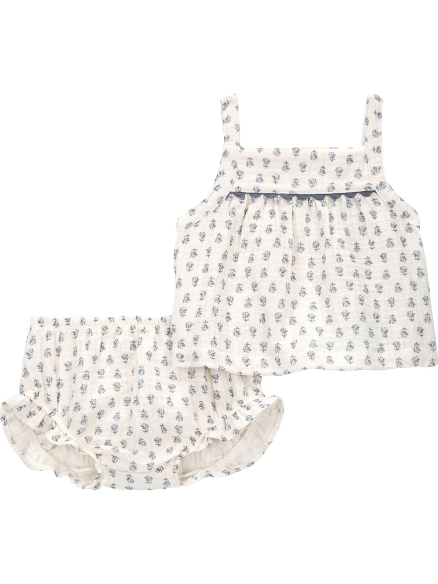 Carter's Child of Mine Baby Girl Outfit Set, 2-Piece, Sizes 0/3-24 Months