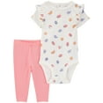 thumbnail image 1 of Carter's Child of Mine Baby Girl Outfit Set, 2-Piece, Sizes 0/3-24 Months, 1 of 5