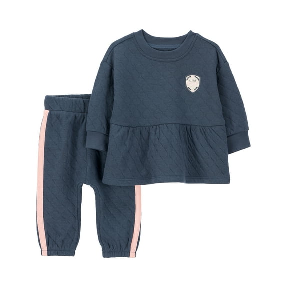 Carter's Child of Mine Baby Girl Outfit Set, 2-Piece, Sizes 0/3-24 Months