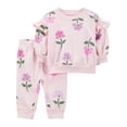 thumbnail image 1 of Carter's Child of Mine Baby Girl Outfit Set, 2-Piece, Sizes 0/3-24 Months, 1 of 5