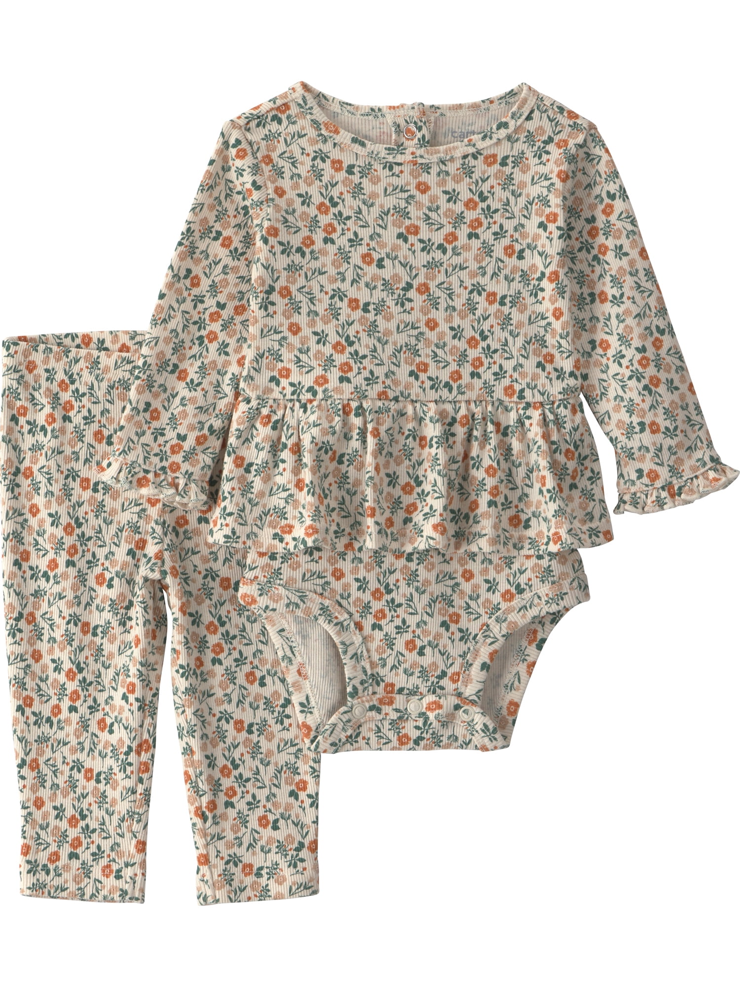 Carter's Child of Mine Baby Girl Outfit Set, 2-Piece, Sizes 0/3-24 Months