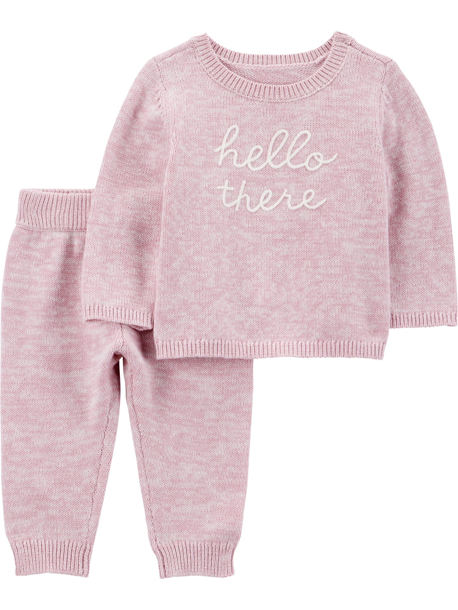 Carter's Child of Mine Baby Girl Outfit Set, 2-Piece, Sizes Preemie-18 Months