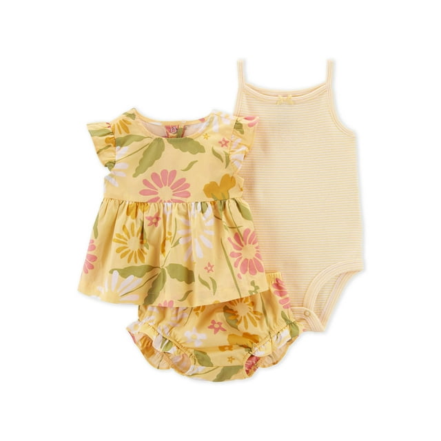 Carter's Child of Mine Baby Girl Outfit Set, 3Piece, Sizes 024 Months