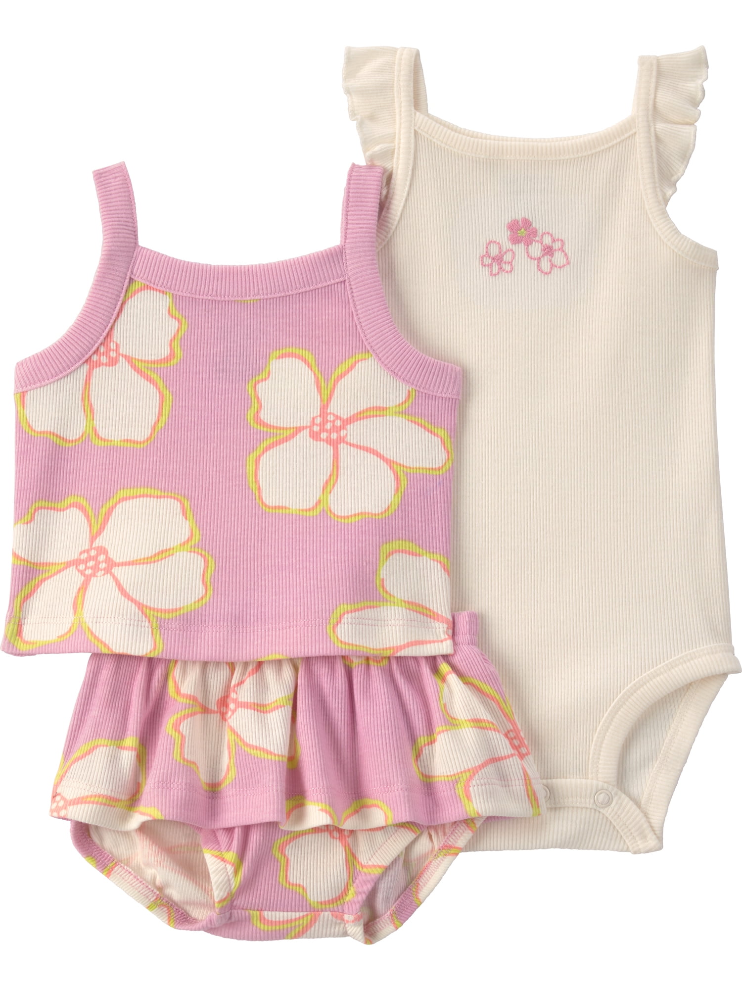 Carter's Child of Mine Baby Girl Outfit Set, 3-Piece, Sizes 0/3-24 Months