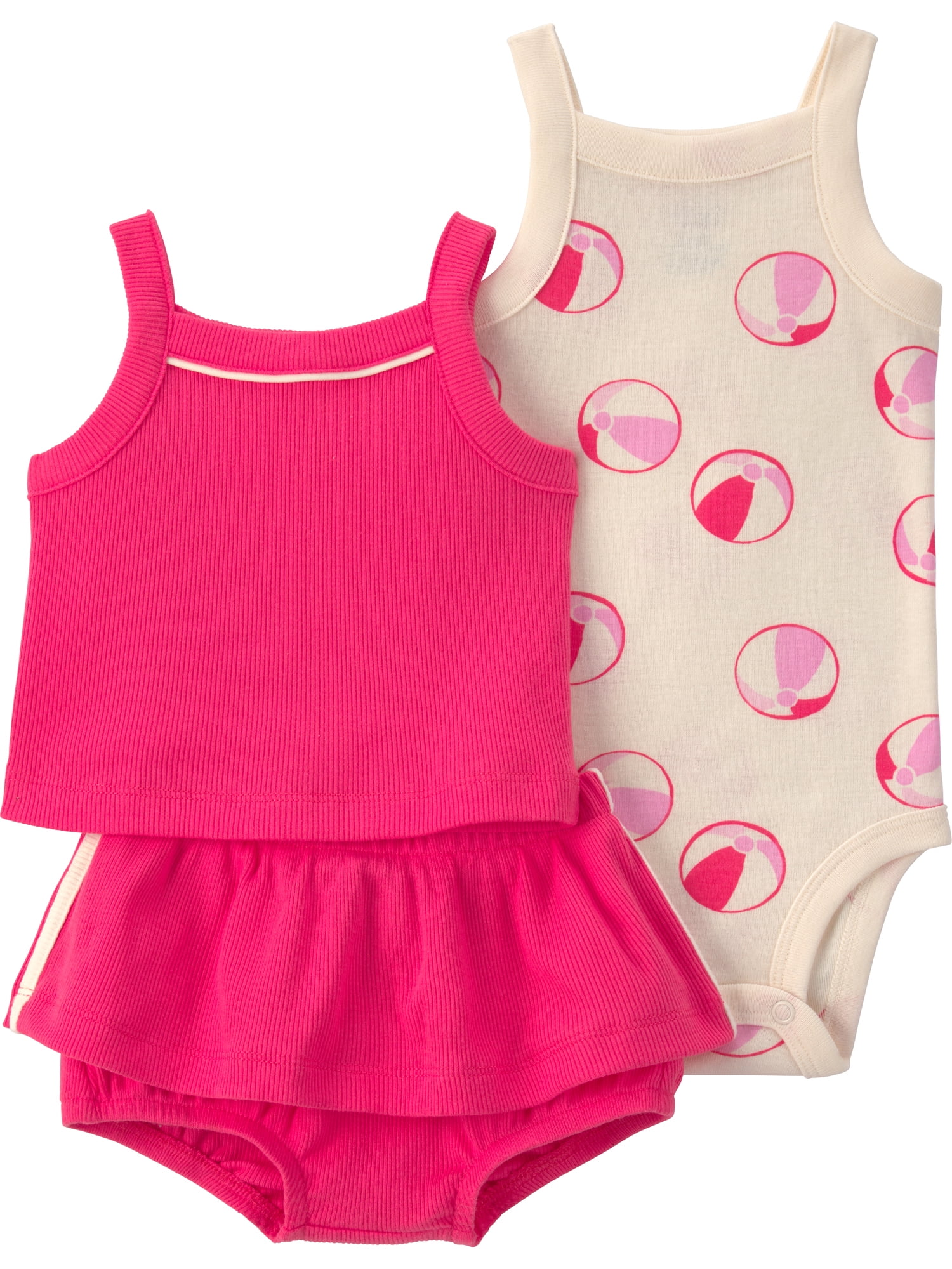 Carter's Child of Mine Baby Girl Outfit Set, 3-Piece, Sizes 0/3-24 Months